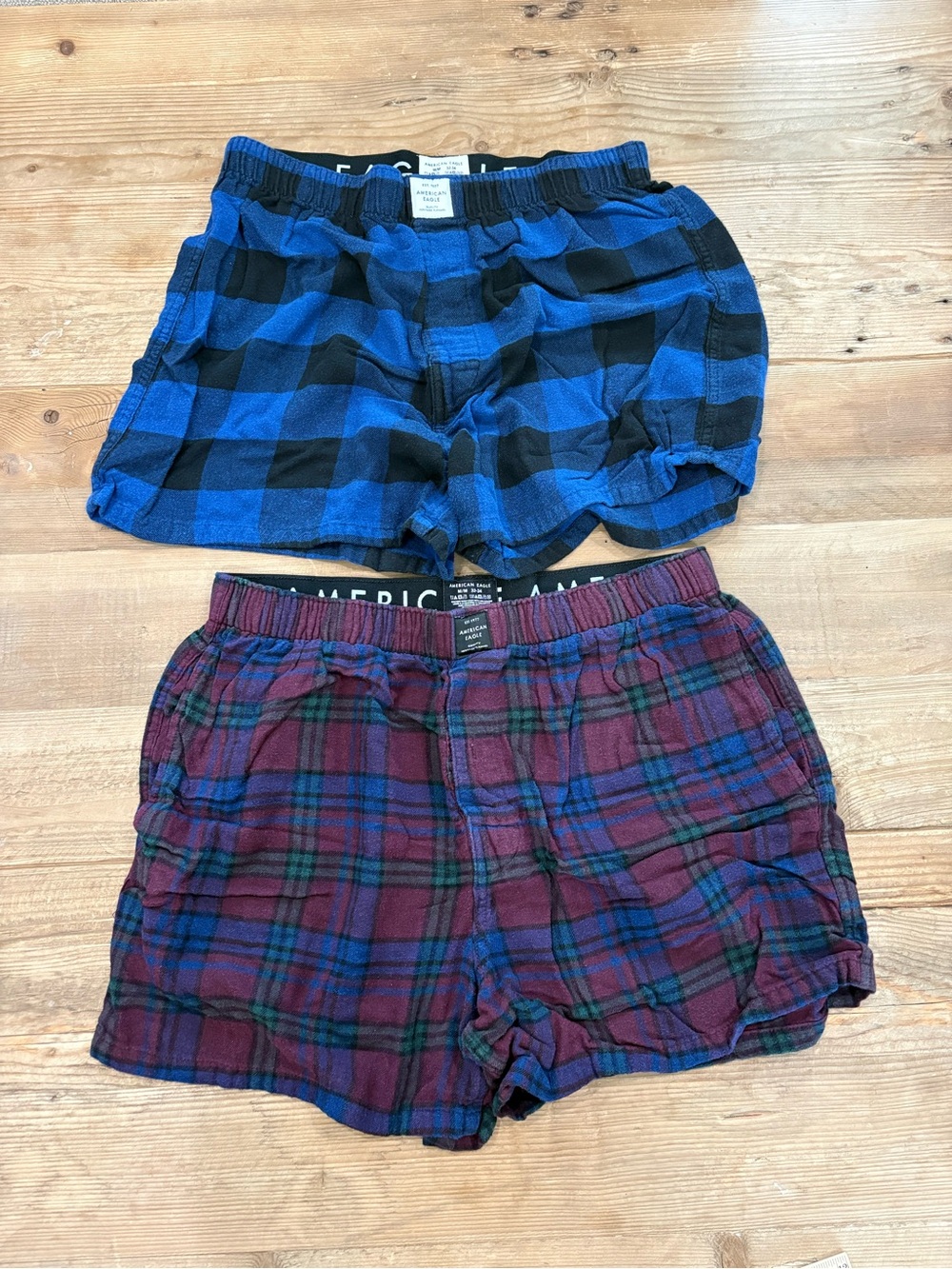 American Eagle Outfitters Plaid Flannel Shorts - 2-Pack